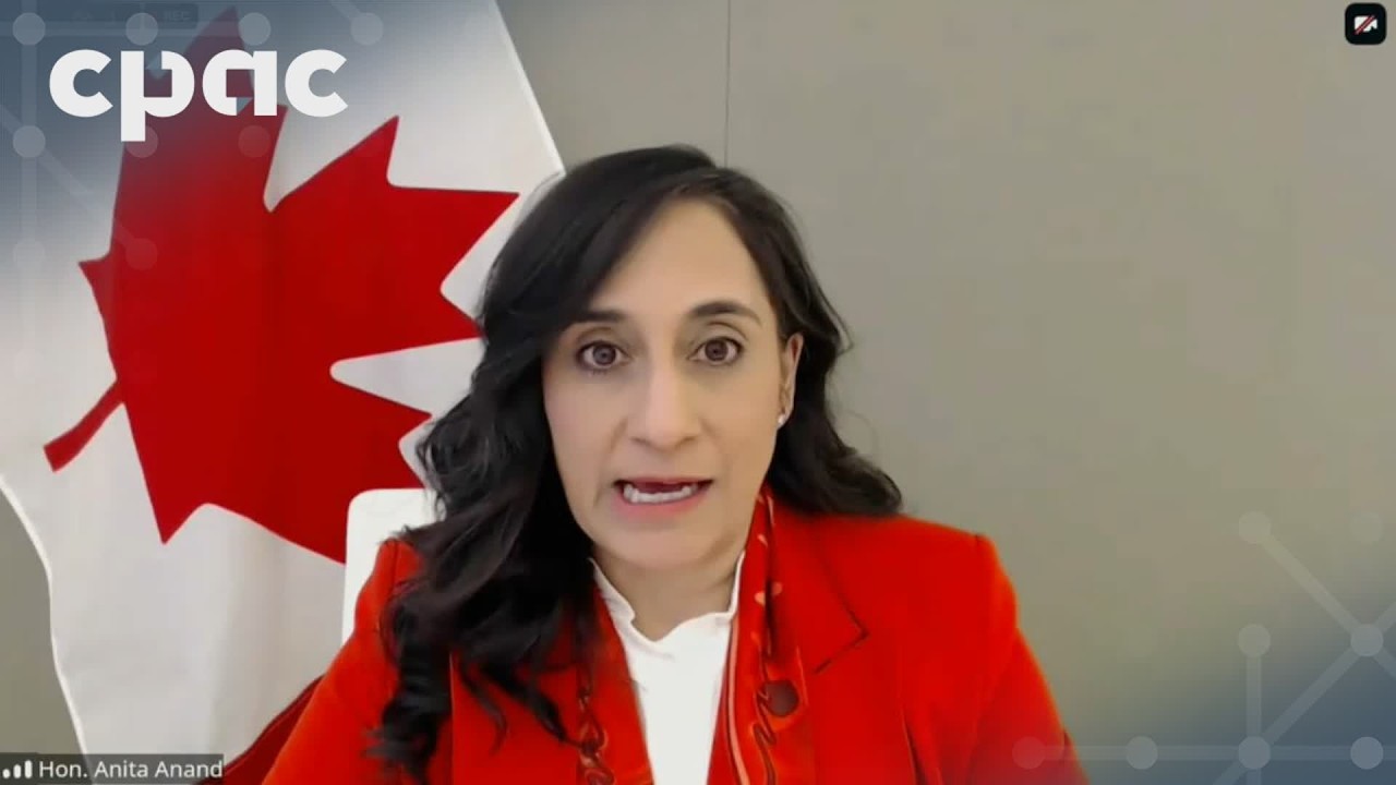 Foreign Affairs Minister Anita Anand holds a news conference from Paris – March 25, 2026