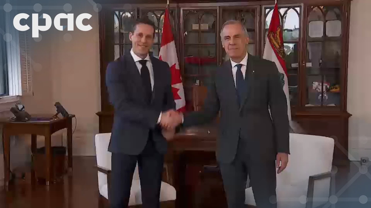PM Mark Carney meets with P.E.I. Premier Rob Lantz in Ottawa – March 9, 2026
