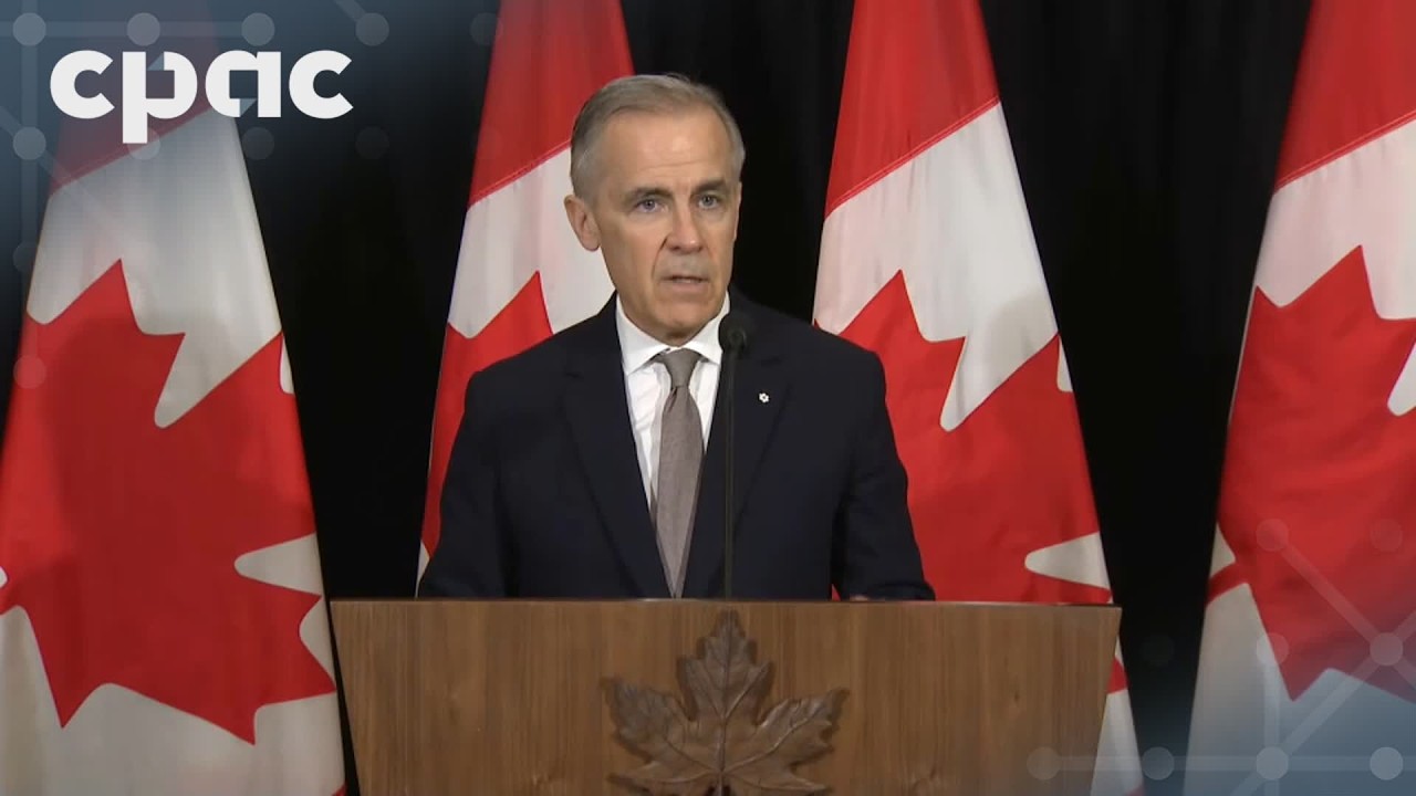 PM Mark Carney speaks with reporters in Sydney, Australia – March 3, 2026