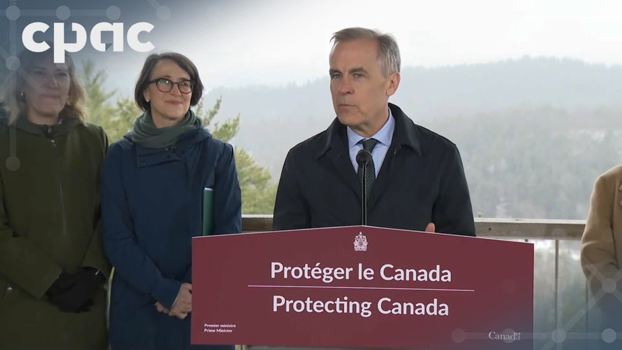 Prime Minister Mark Carney makes an announcement in Wakefield, QC – March 31, 2026