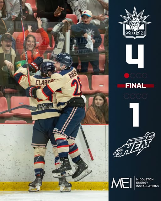 Storm Take Game One With 4-1 Win