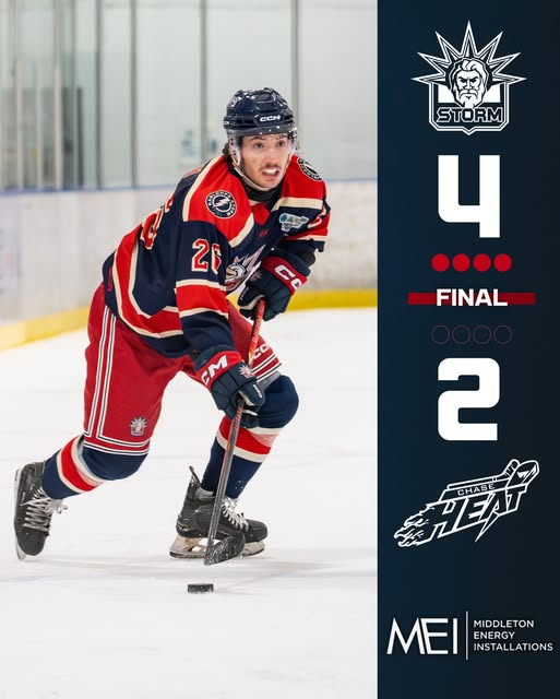 Storm Win 4-2 – Sweep Series in Four