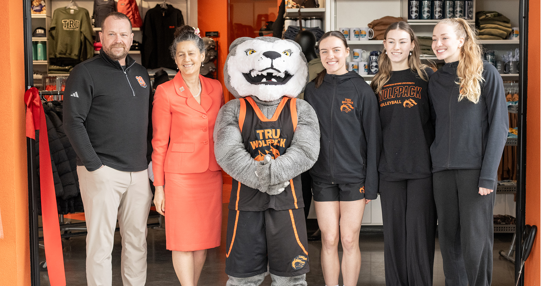 TRU celebrates opening of Wolfie’s Campus Store in Old Main