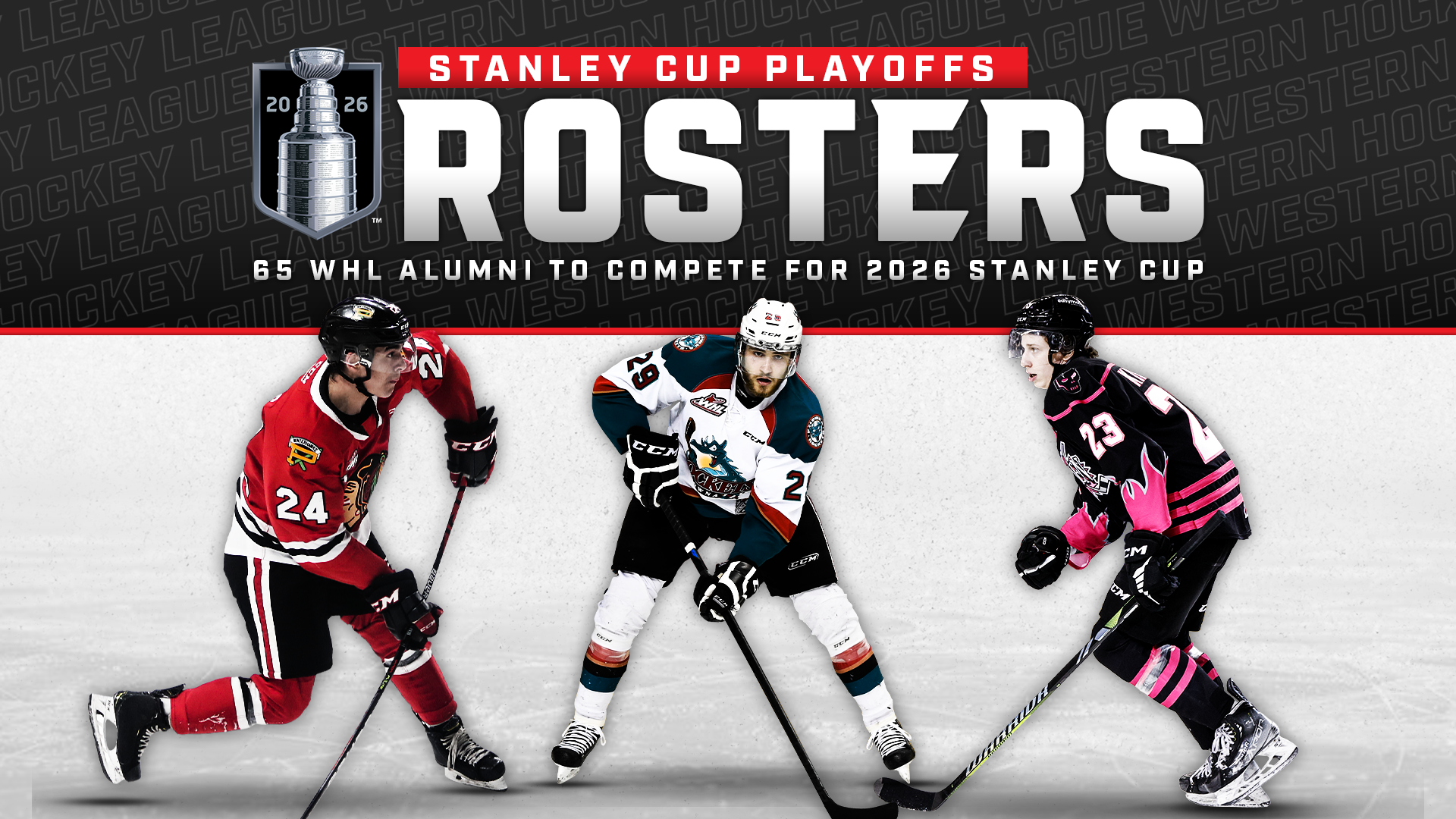65 WHL Alumni to compete on NHL rosters as 2026 Stanley Cup Playoffs get underway
