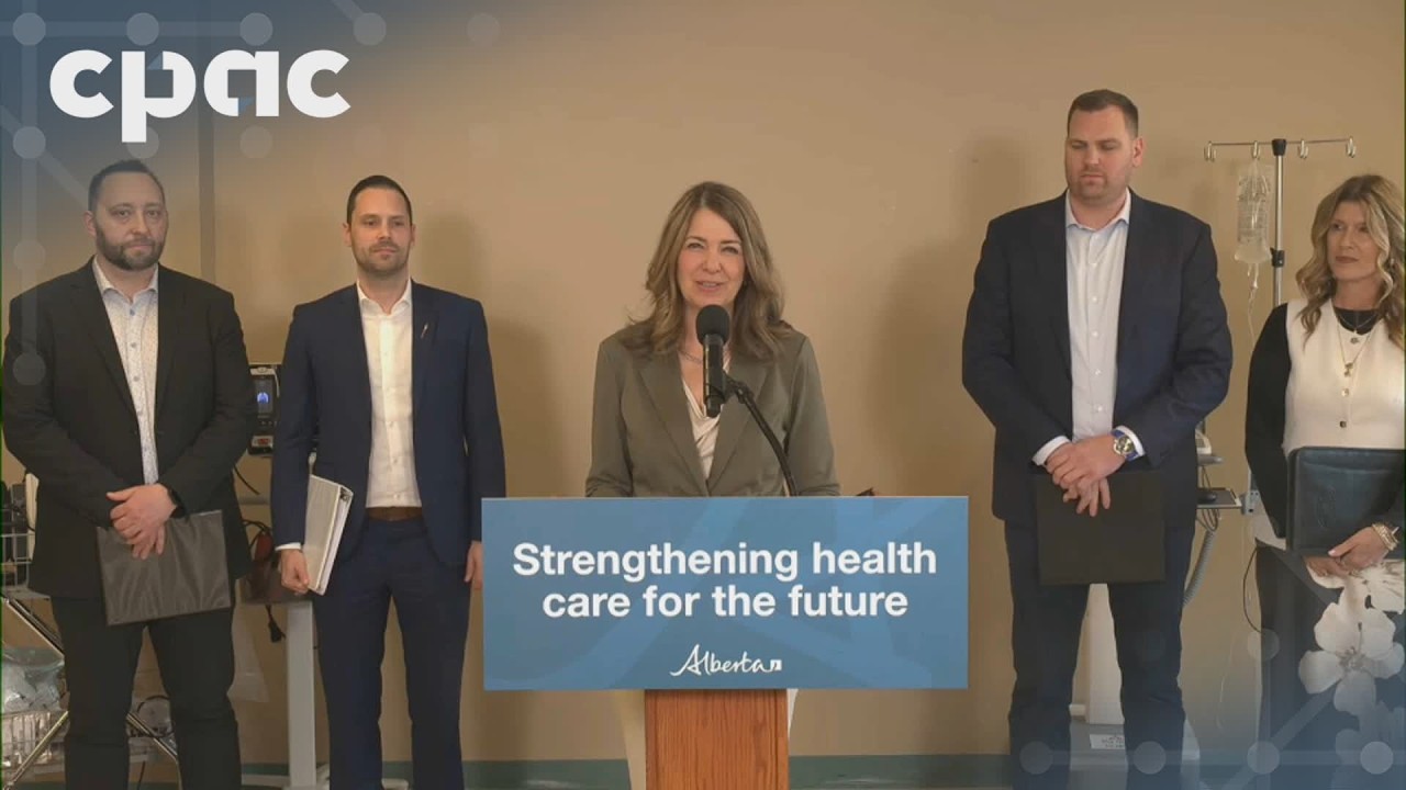 Alberta Premier Danielle Smith announces investment in rural health centre – April 17, 2026