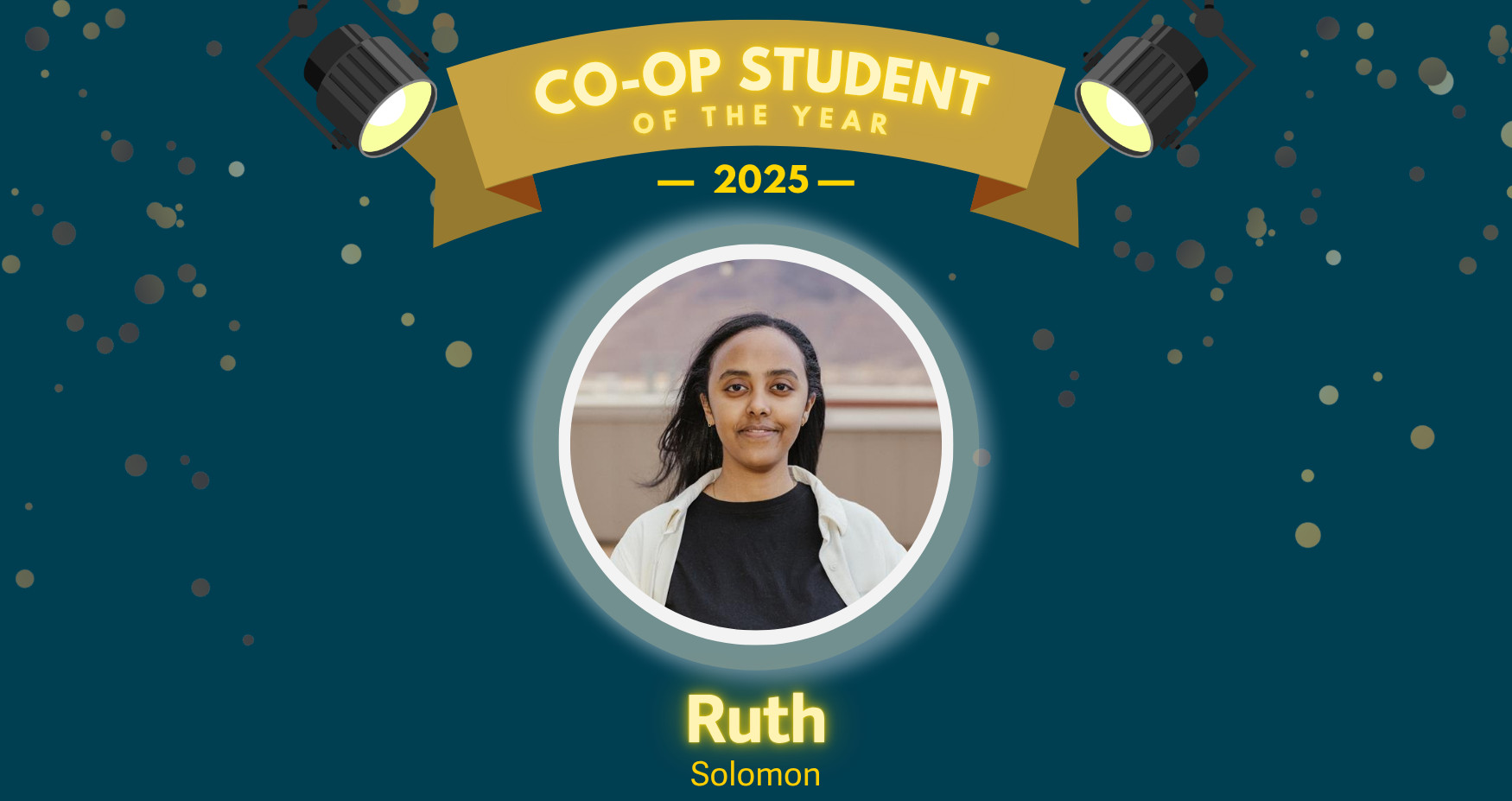 Co-op award winner learns how to thrive