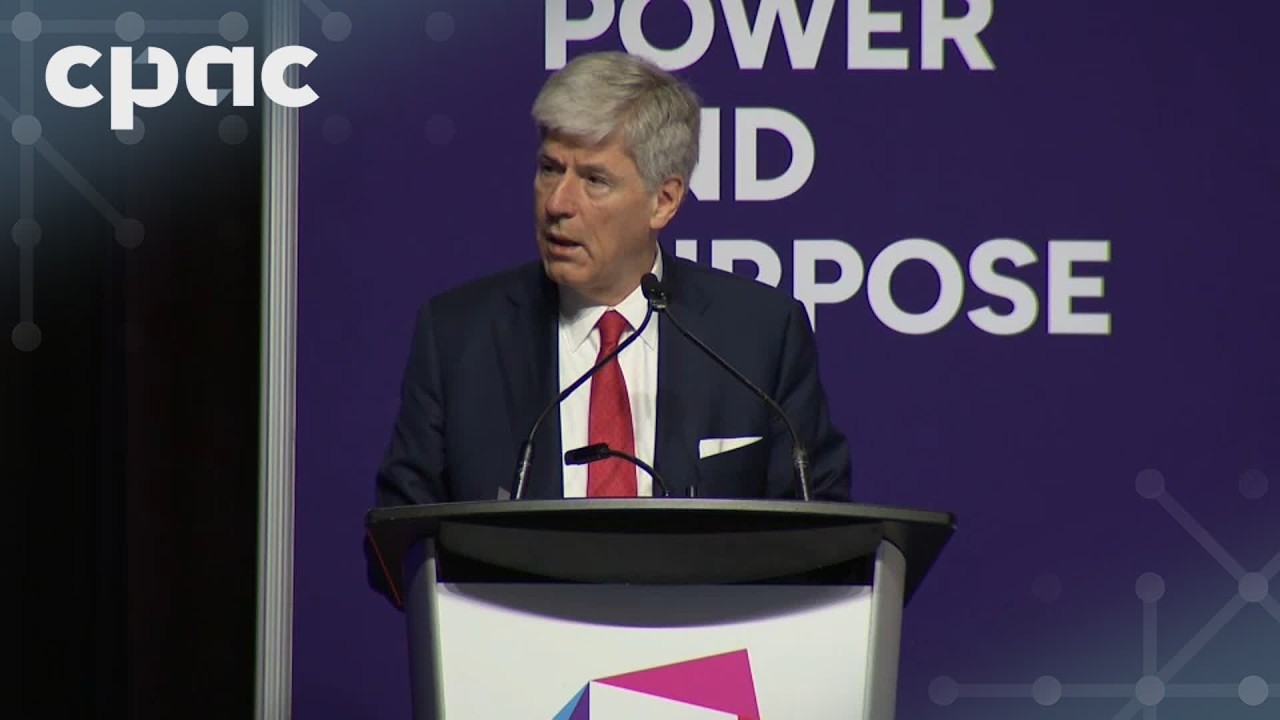 Energy Minister Tim Hodgson speaks at Canadian Nuclear Association’s 2026 conference