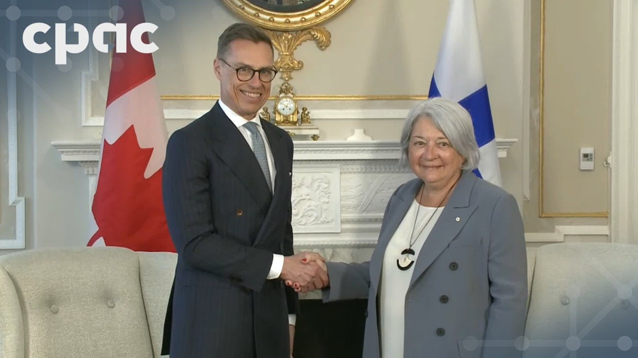 GG Mary Simon meets with President of Finland Alexander Stubb – April 14, 2026