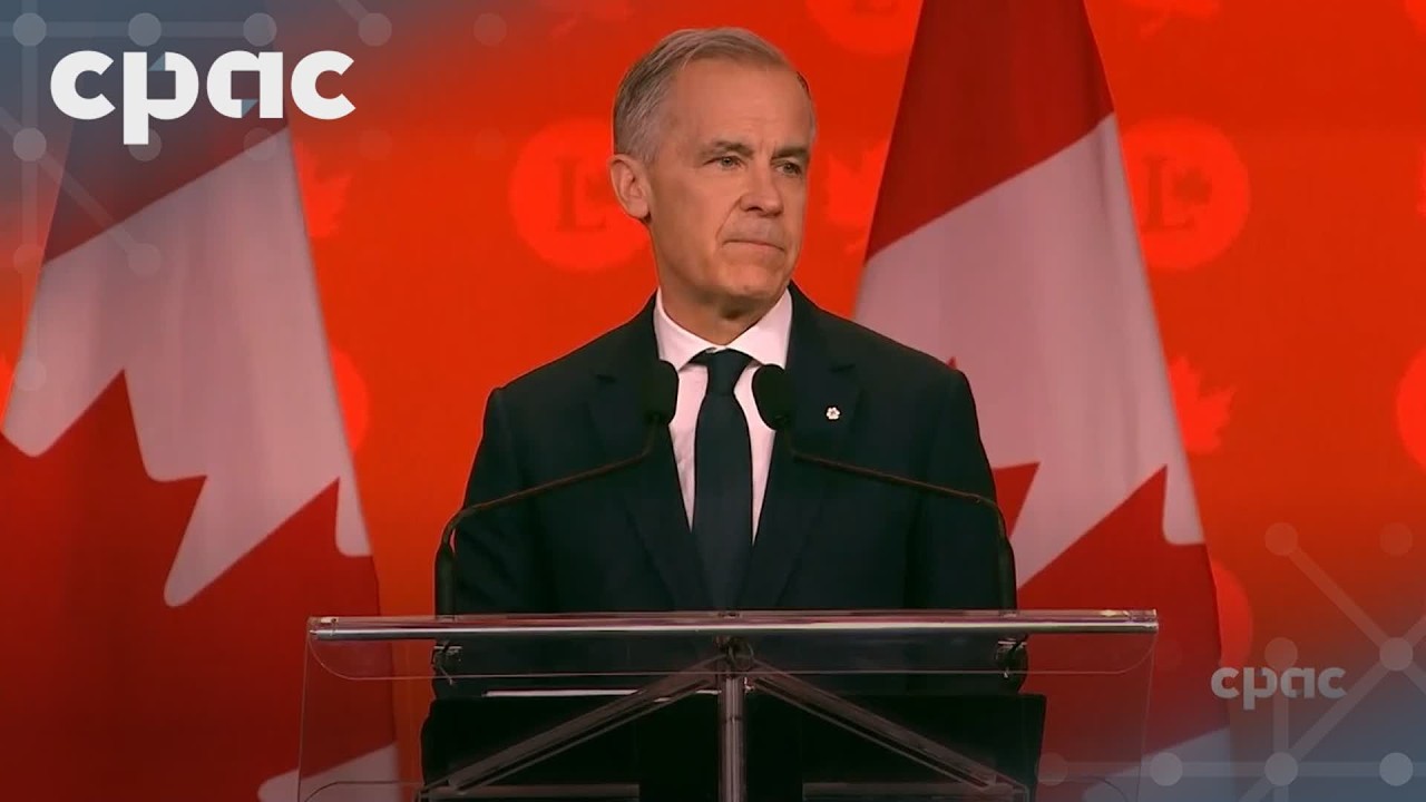 Mark Carney addresses the 2026 Liberal convention in Montreal – April 11, 2026