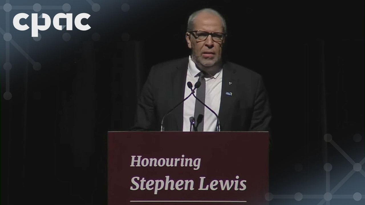 Memorial service for Stephen Lewis – April 26, 2026