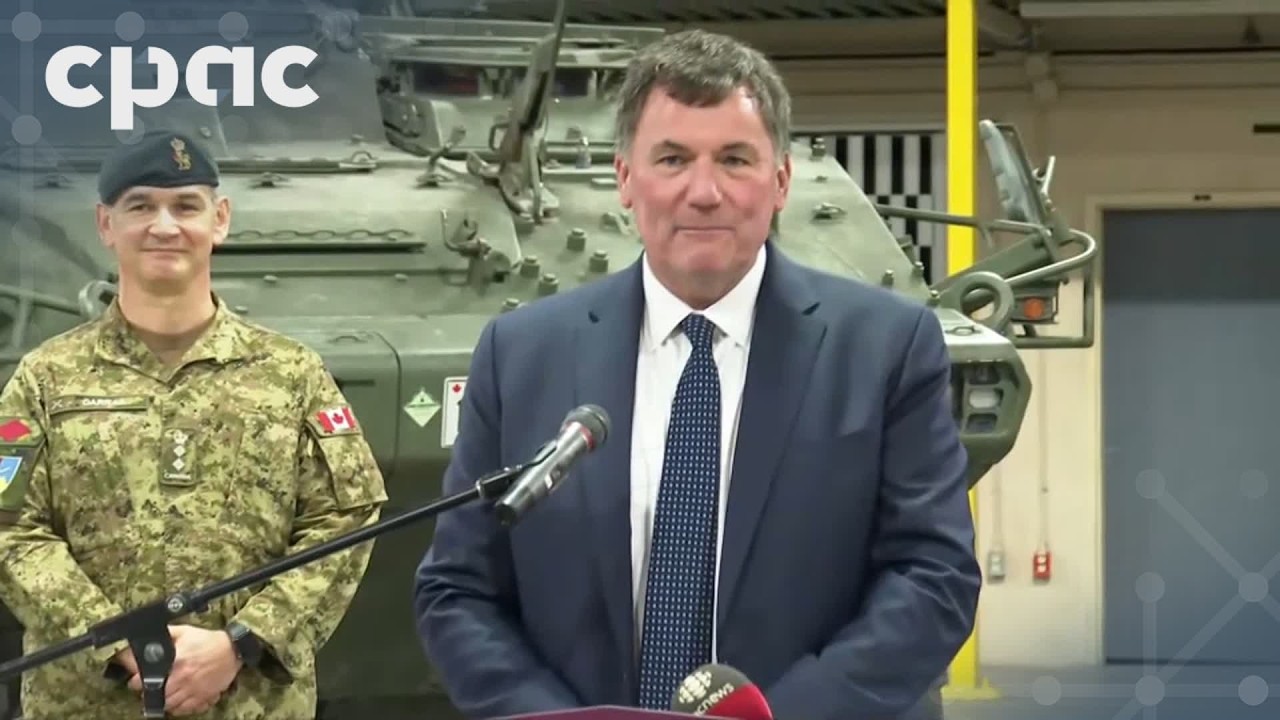 Minister Dominic LeBlanc highlights military investments – April 1, 2026