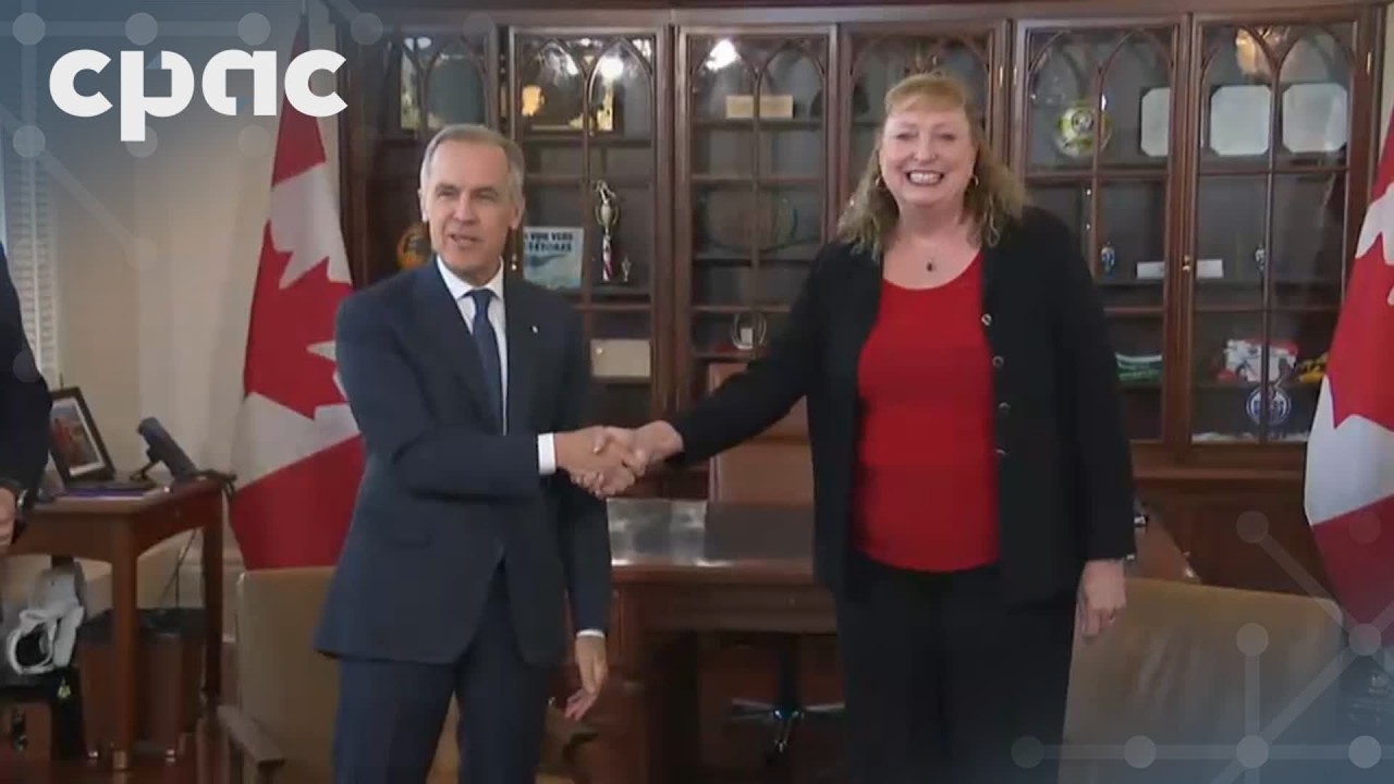 PM Mark Carney meets with new Liberal MP Marilyn Gladu – April 8, 2026