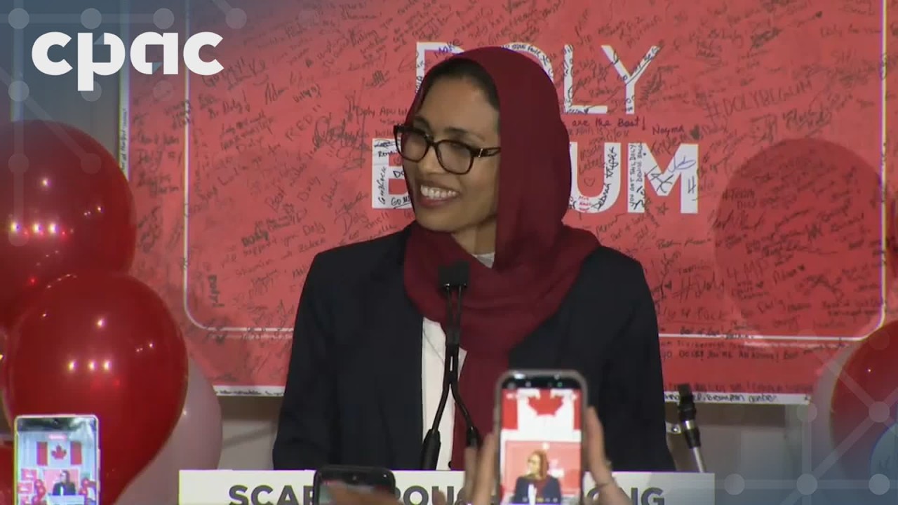 Scarborough Southwest Liberal candidate Doly Begum delivers victory speech – April 13, 2026