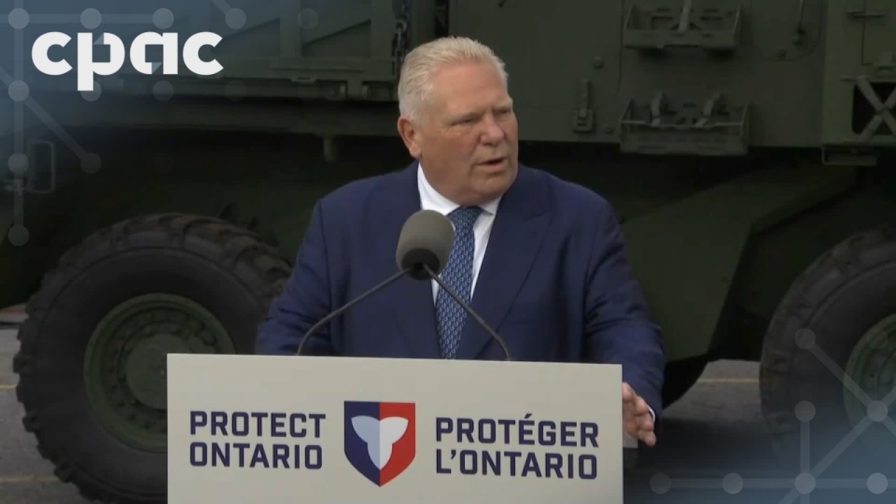 Premier Doug Ford delivers remarks at CANSEC – May 28, 2026