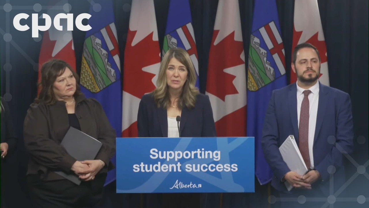 Alberta Premier Danielle Smith announces supports for growing classrooms – May 13, 2026