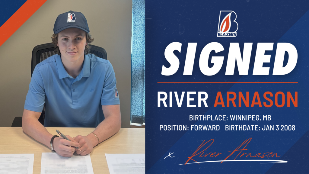 BLAZER SIGN 2008-BORN FORWARD RIVER ARNASON