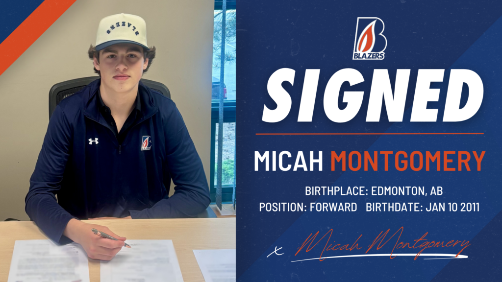 BLAZERS SIGN 2011-BORN FORWARD MICAH MONTGOMERY
