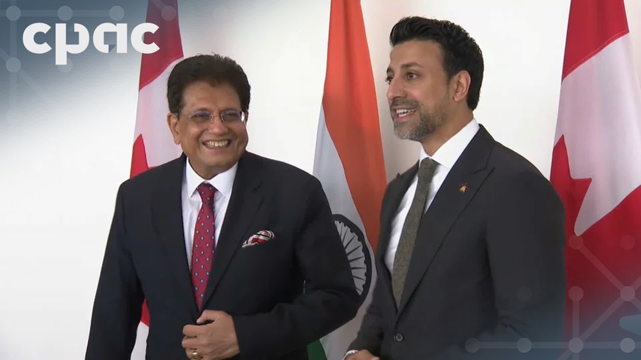 Canadian and Indian trade ministers meet in Ottawa – May 25, 2026
