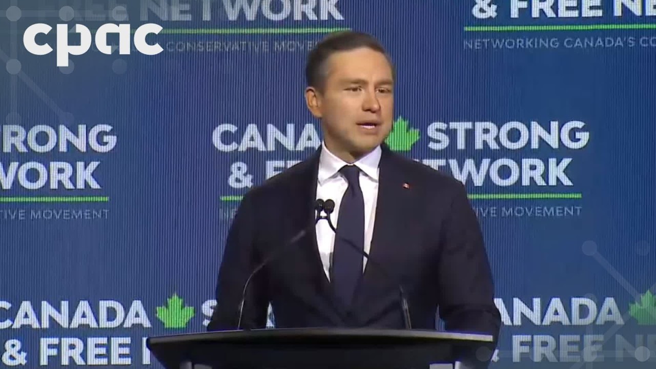 Conservative Leader Pierre Poilievre addresses Canada Strong and Free conference – May 7, 2026