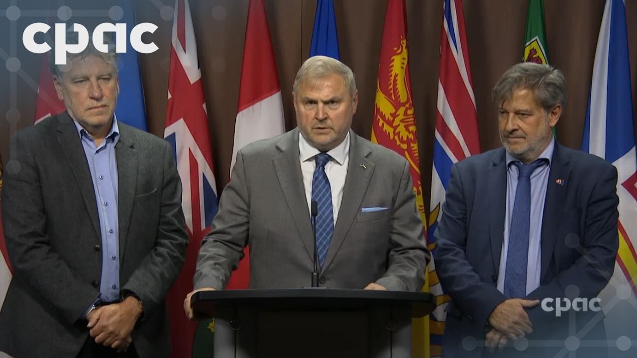 EU lawmakers hold a news conference in Ottawa – May 26, 2026