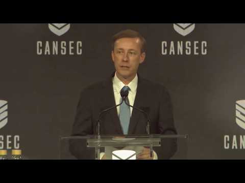 Former U.S. national security advisor Jake Sullivan speaks at CANSEC in Ottawa – May 28, 2026