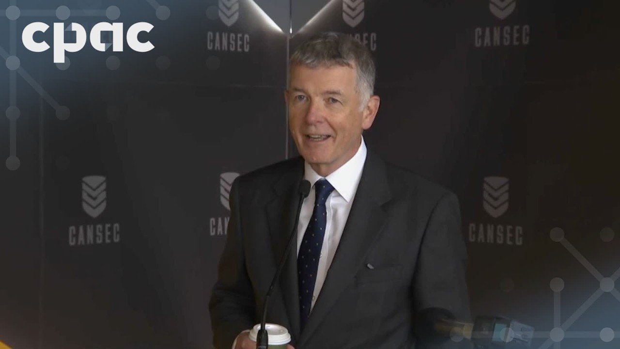 Former head of MI6 speaks with reporters at CANSEC – May 28, 2026