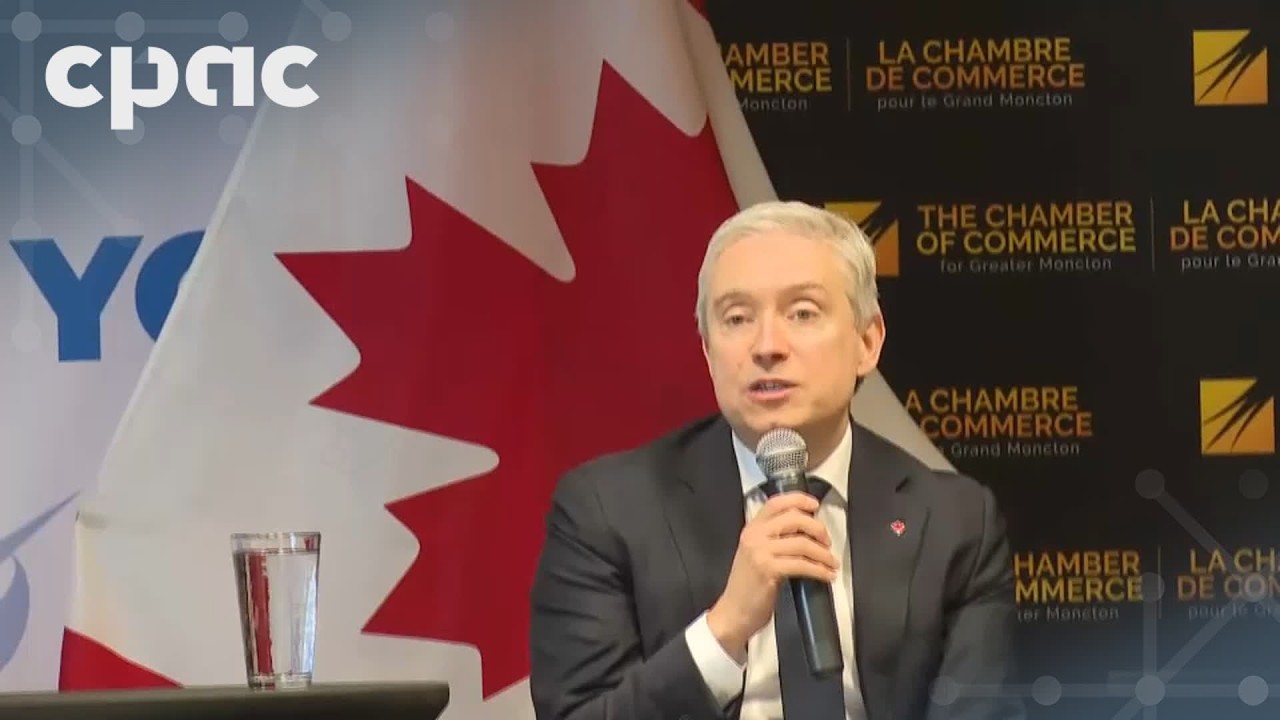 François-Philippe Champagne speaks in Moncton, N.B. – May 12, 2026