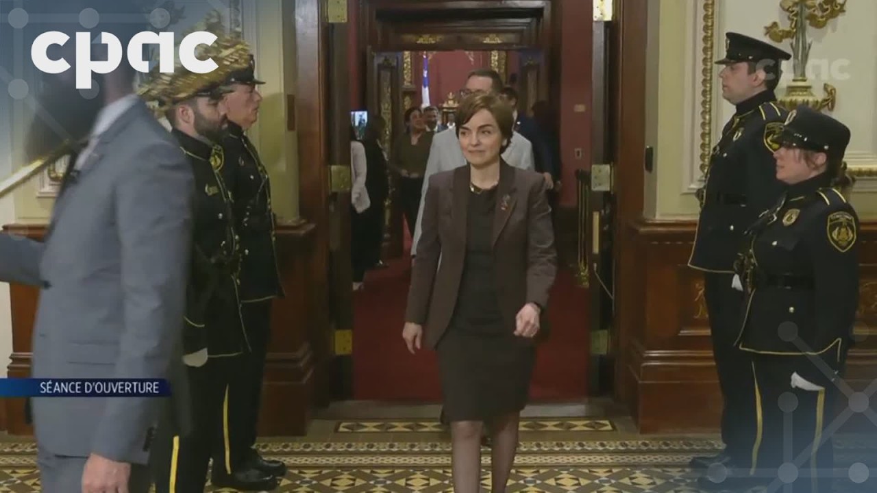 La ministre québécoise Christine Fréchette s’adresse à l’Assemblée nationale – 5 mai 2026