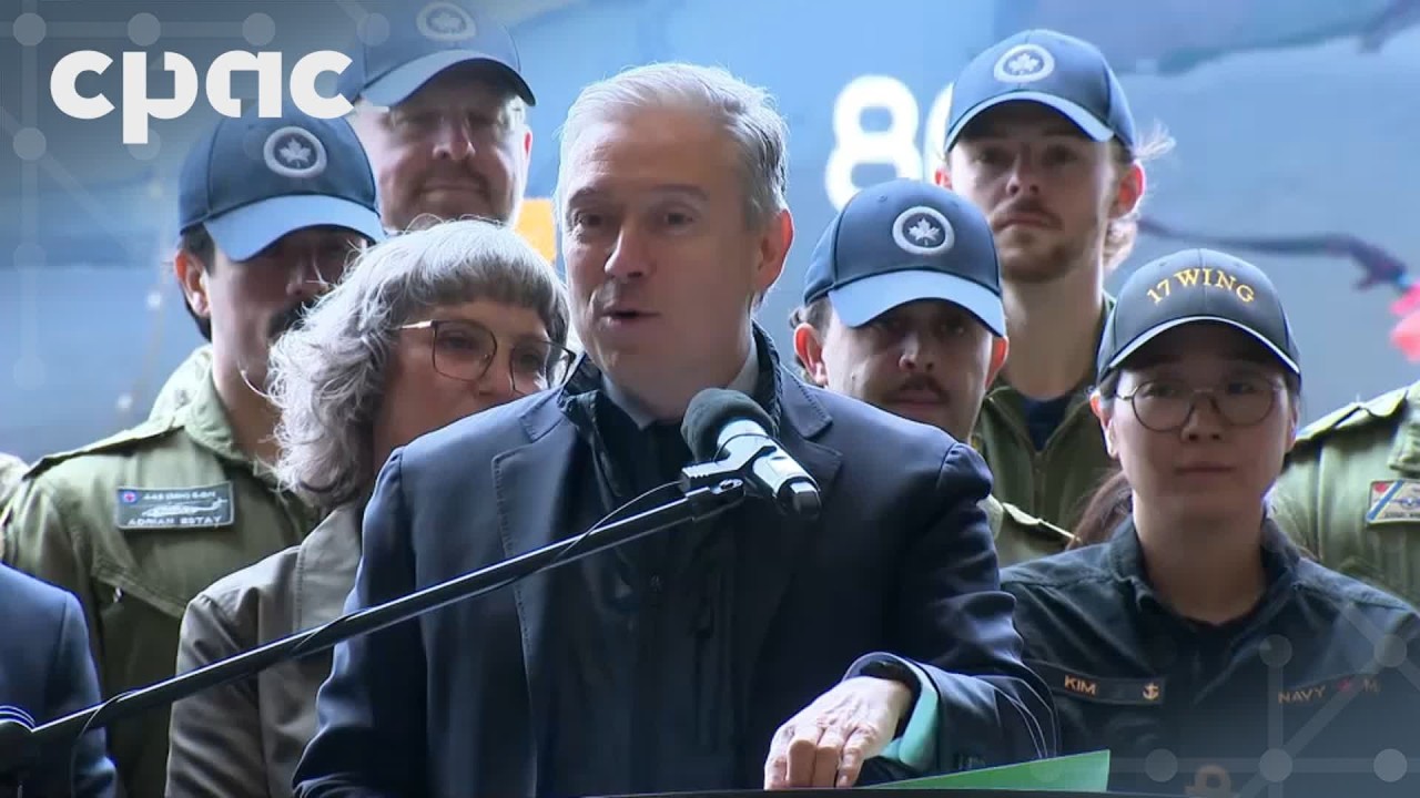 Minister François-Philippe Champagne  highlights defence spending from economic update – May 4, 2026