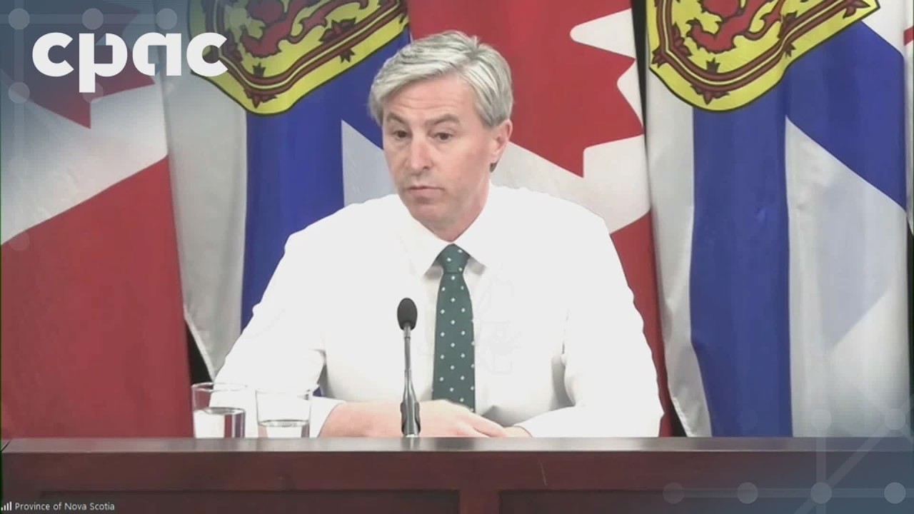 Nova Scotia Premier Tim Houston speaks with reporters – May 7, 2026