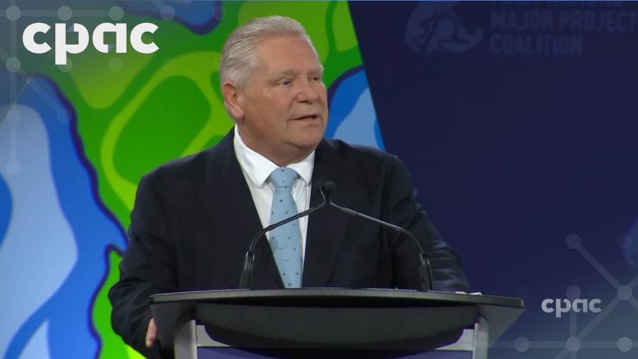 Ontario Premier Doug Ford speaks at 9th FNMPC Conference