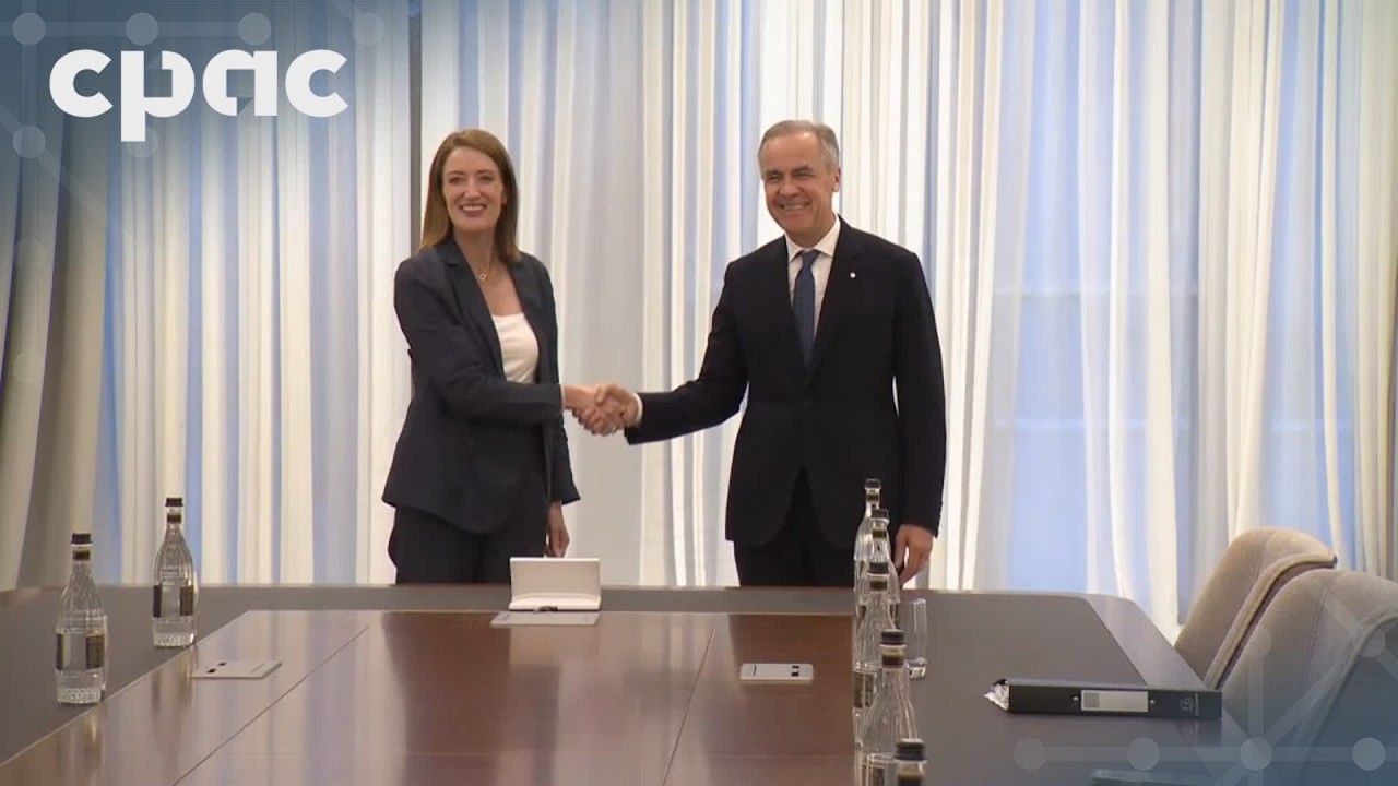 PM Carney meets with President of European Parliament Roberta Metsola – May 3, 2026