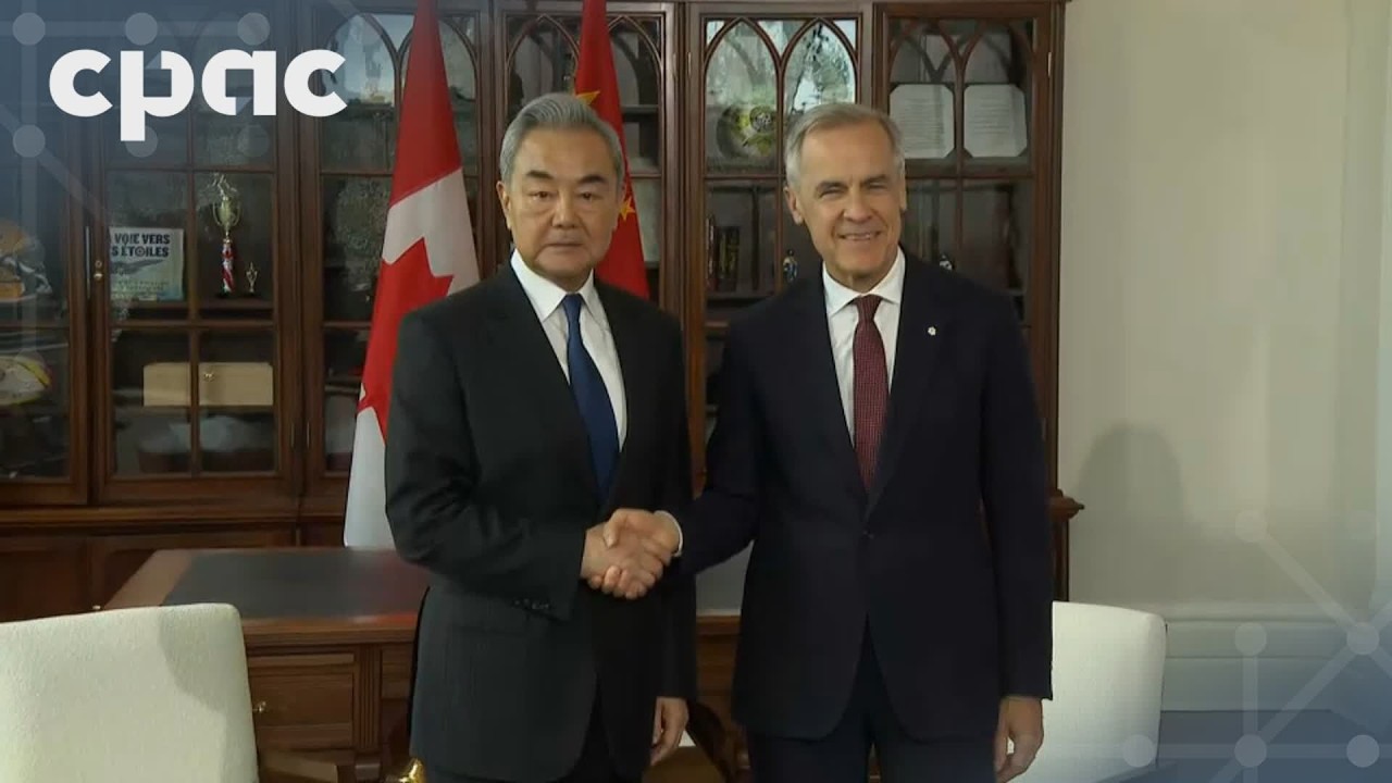 PM Mark Carney meets with China’s foreign minister Wang Yi in Ottawa – May 29, 2026