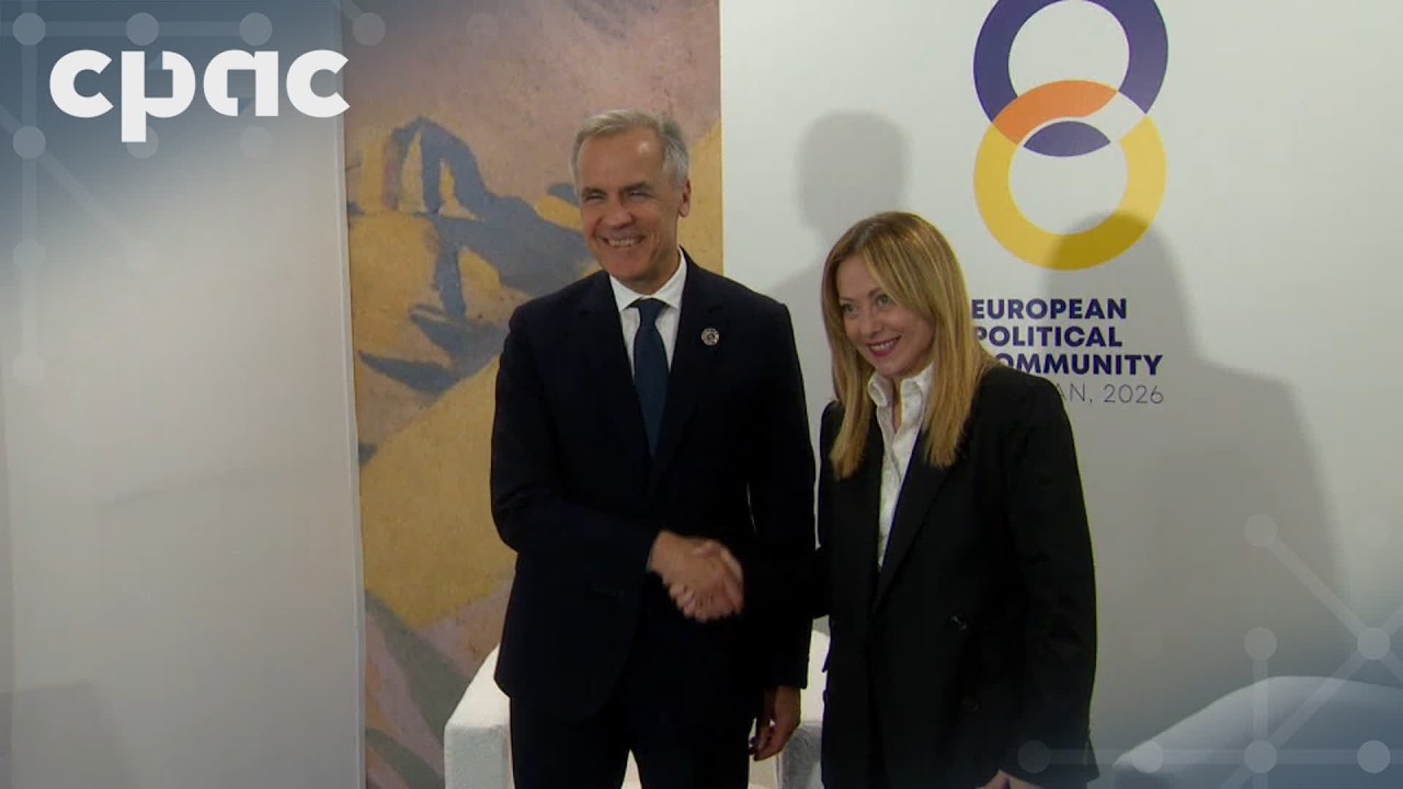 PM Mark Carney meets with Italian PM Giorgia Meloni – May 3, 2026
