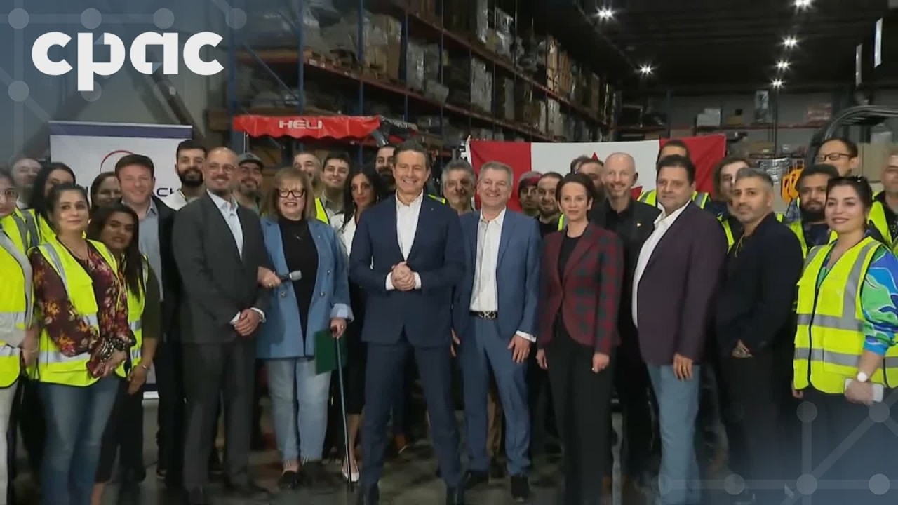 Pierre Poilievre speaks in Vaughan, Ont. – May 14, 2026
