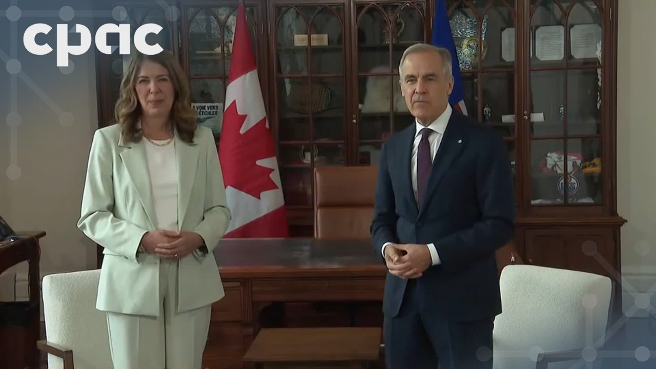 Prime Minister Mark Carney Meets with Alberta Premier Danielle Smith – May 8, 2026