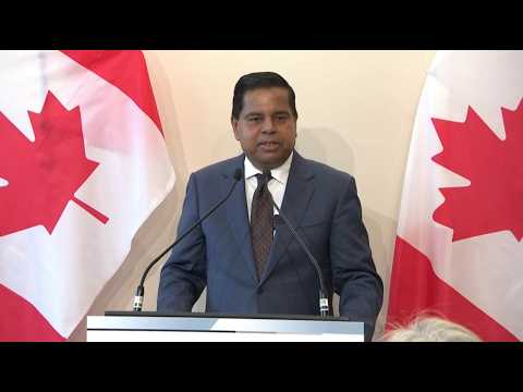 Public Safety Minister Gary Anandasangaree makes an announcement in Toronto – May 6, 2026