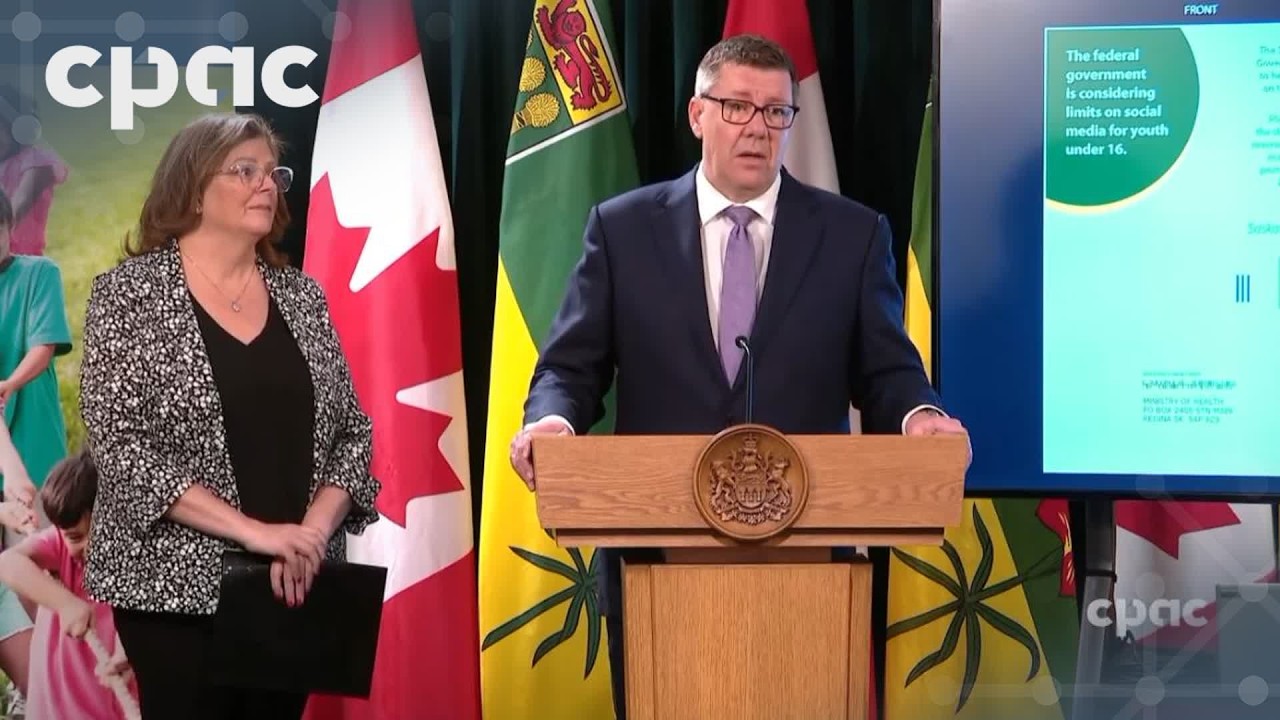 Saskatchewan Premier Scott Moe discusses public engagement on youth social media ban – May 5, 2026
