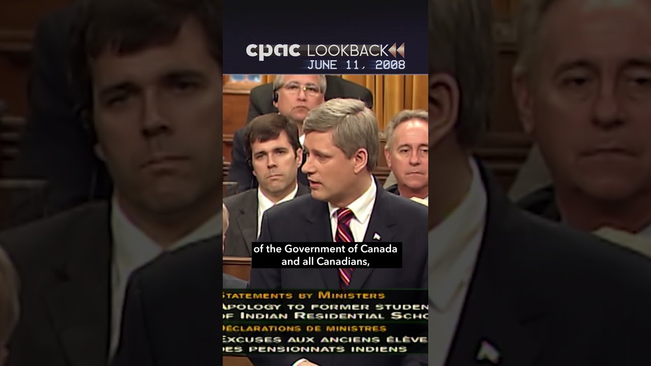 On this day in 2008: Prime Minister Stephen Harper apologizes for the residential school system