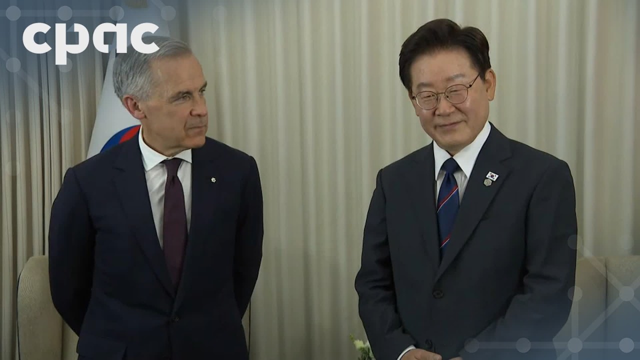 2026 G7 Leaders’ Summit: PM Carney meets with South Korean President Lee Jae Myung – June 16, 2026