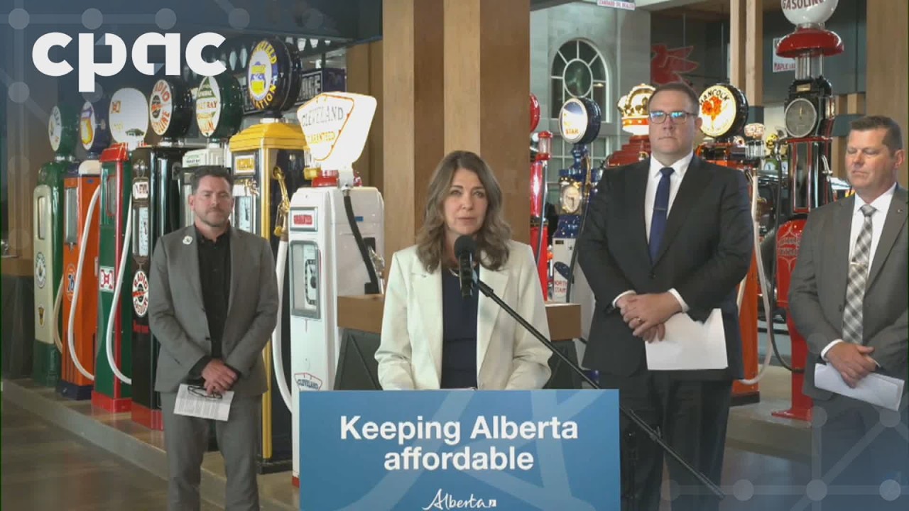 Alberta Premier Danielle Smith makes an affordability announcement – June 17, 2026