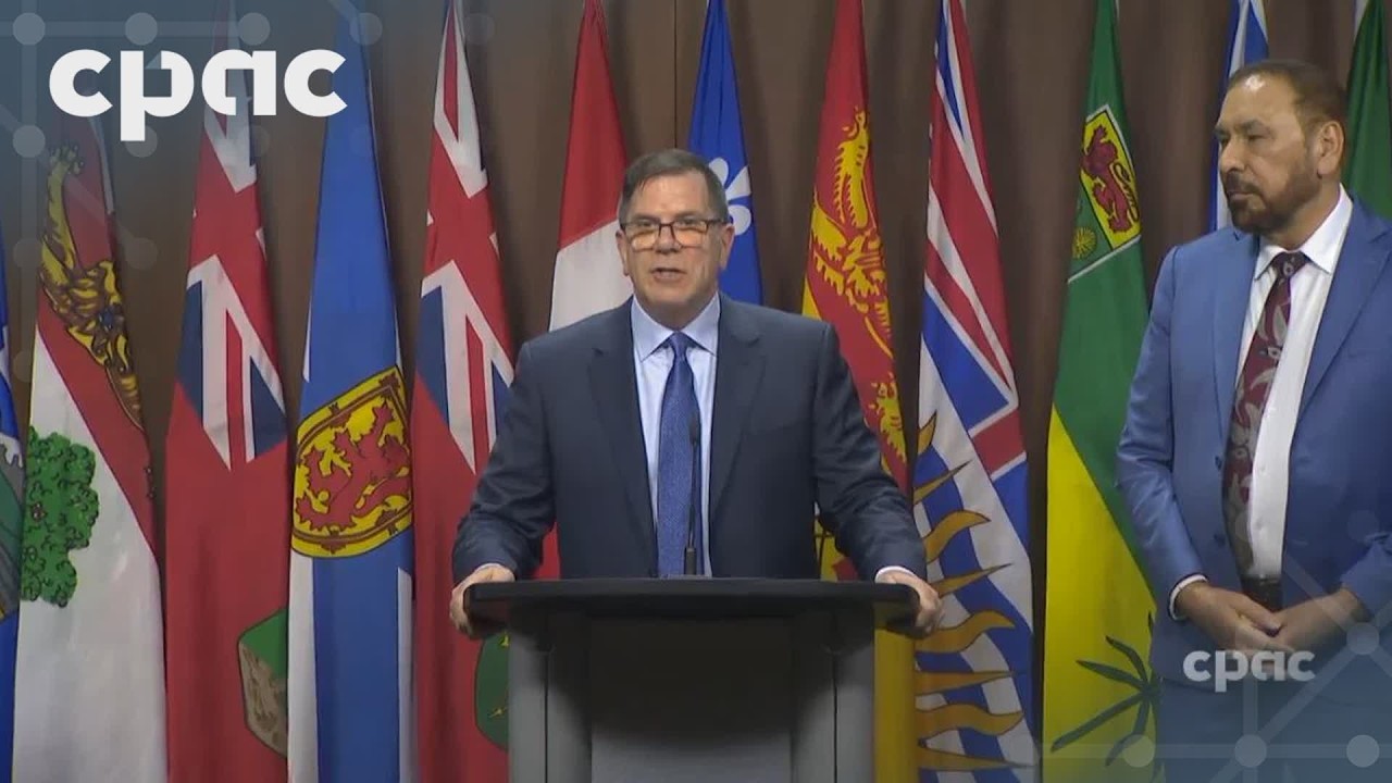 B.C. government and mining industry leaders hold a news conference in Ottawa – June 1, 2026