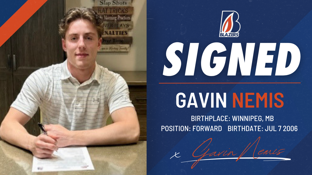 BLAZER SIGN 2006-BORN FORWARD GAVIN NEMIS