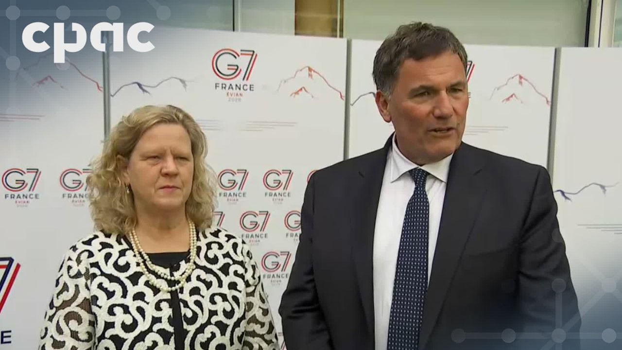 Canada-U.S. Trade Minister Dominic LeBlanc speaks with reporters – June 16, 2026