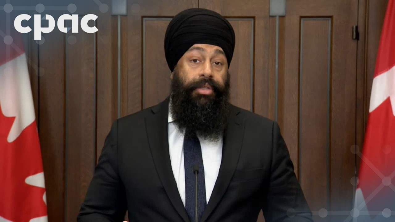 Conservative MP Jasraj Singh Hallan holds a news conference – June 9, 2026