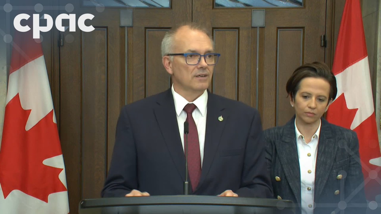 Conservative MPs hold a news conference in Ottawa – June 18, 2026