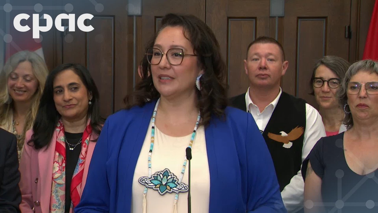 Indigenous Services Minister Gull-Masty makes an announcement on Parliament Hill – June 16, 2026