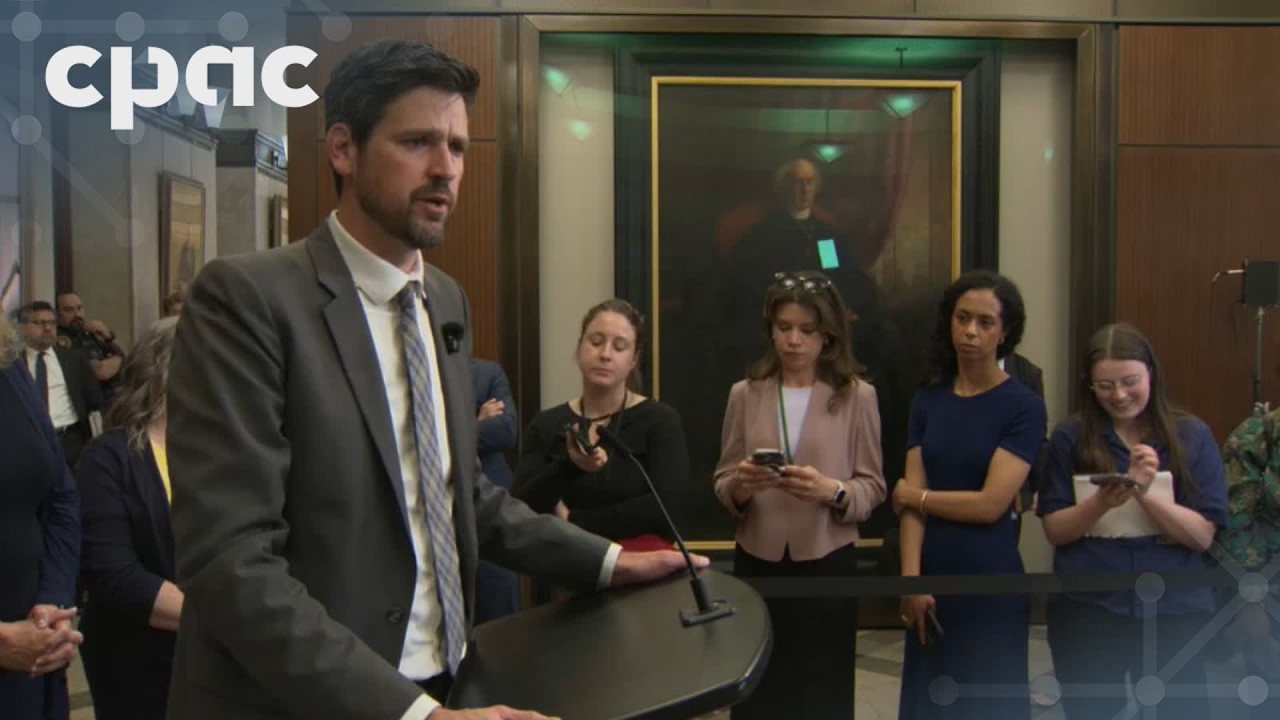 Justice Minister Sean Fraser speaks with reporters on Parliament Hill – June 4, 2026