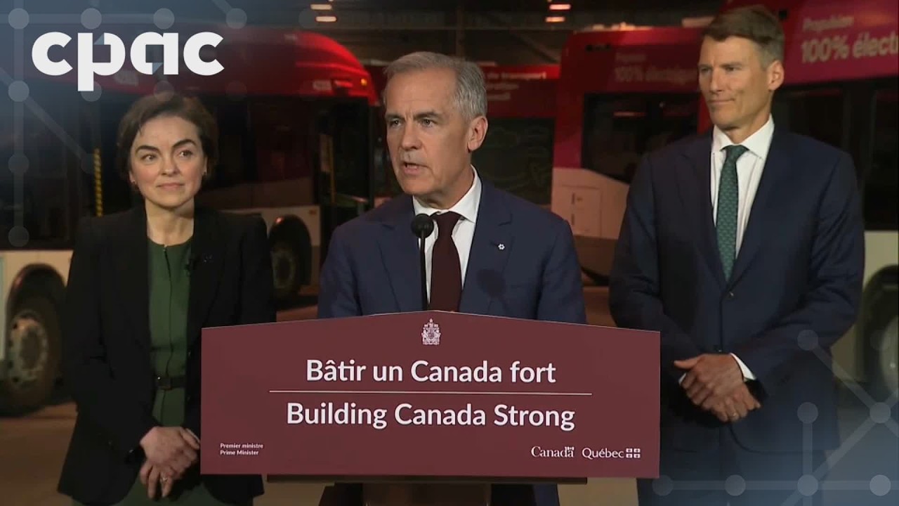 Le PM Carney fait une annonce concernant l’infrastructure, à Longueuil, au QC – 2 juin 2026
