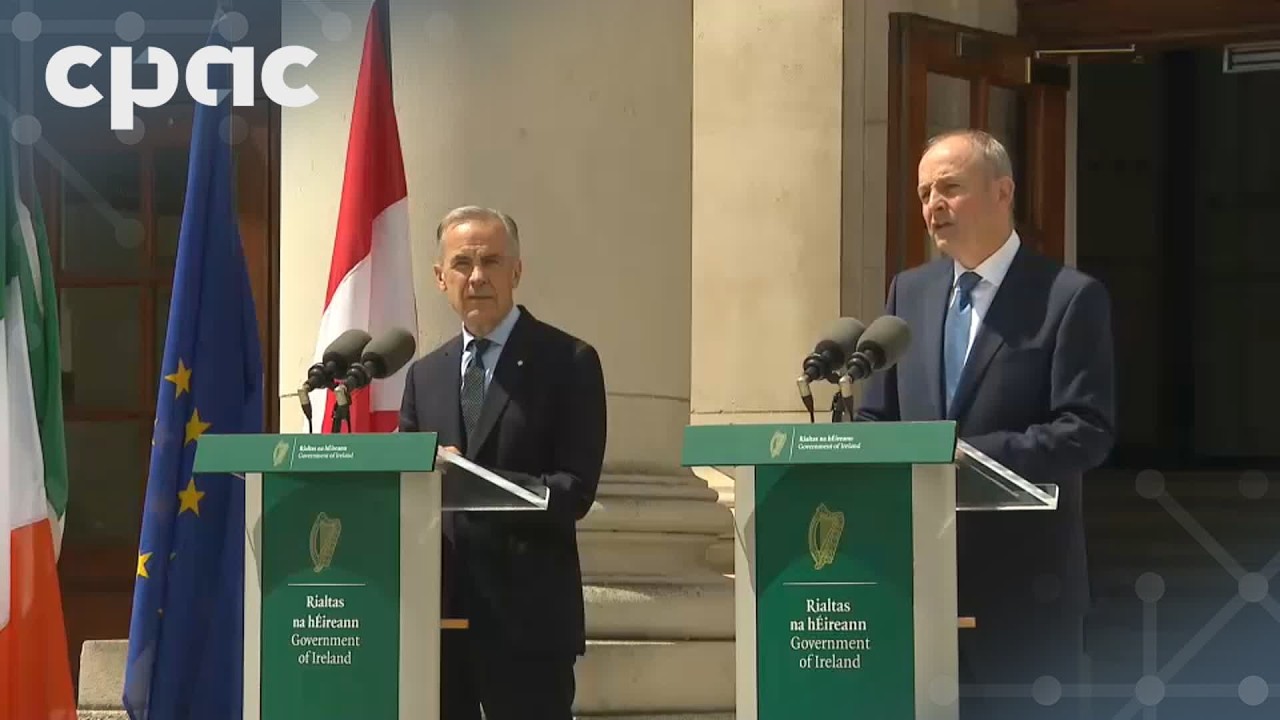 PM Carney and Irish Taoiseach hold joint news conference in Dublin – June 13, 2026